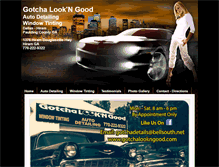 Tablet Screenshot of gotchalookngood.com